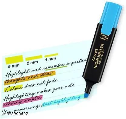 Highlighter ( Blue ) - Stationery | Buy online on ZillyBuy