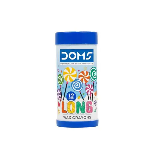 DOMS Wax Crayons (12 Shades) - Stationery | Buy online on ZillyBuy