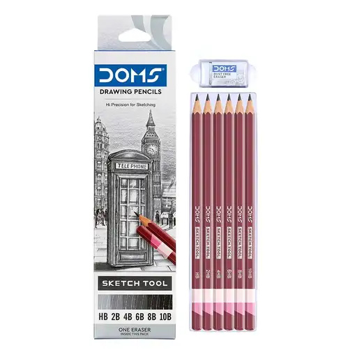 Doms Drawing pencils - Stationery | Buy online on ZillyBuy