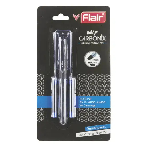 Flair Carbonix Inky Fountain Pen - Stationery | Buy online on ZillyBuy