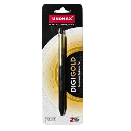 UNOMAX DIGIGOLD retractable ballpoint pen - Stationery | Buy online on ZillyBuy