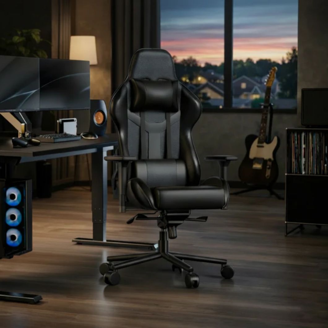 Apkainterior Apkainterior Batman Gaming Chair (Black) black