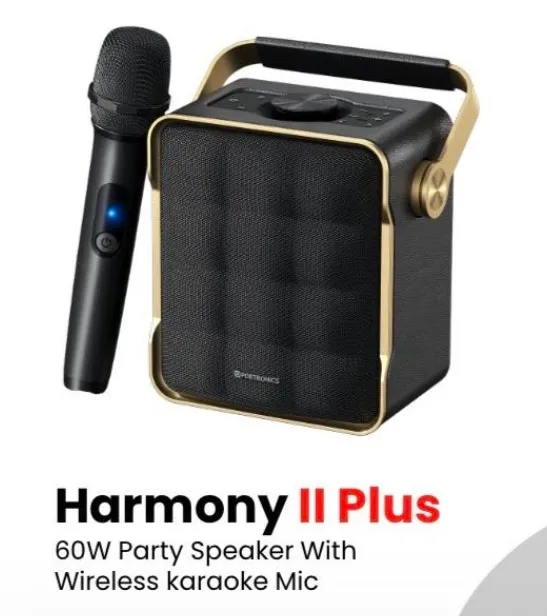 Harmony II Plus Bluetooth Speaker black