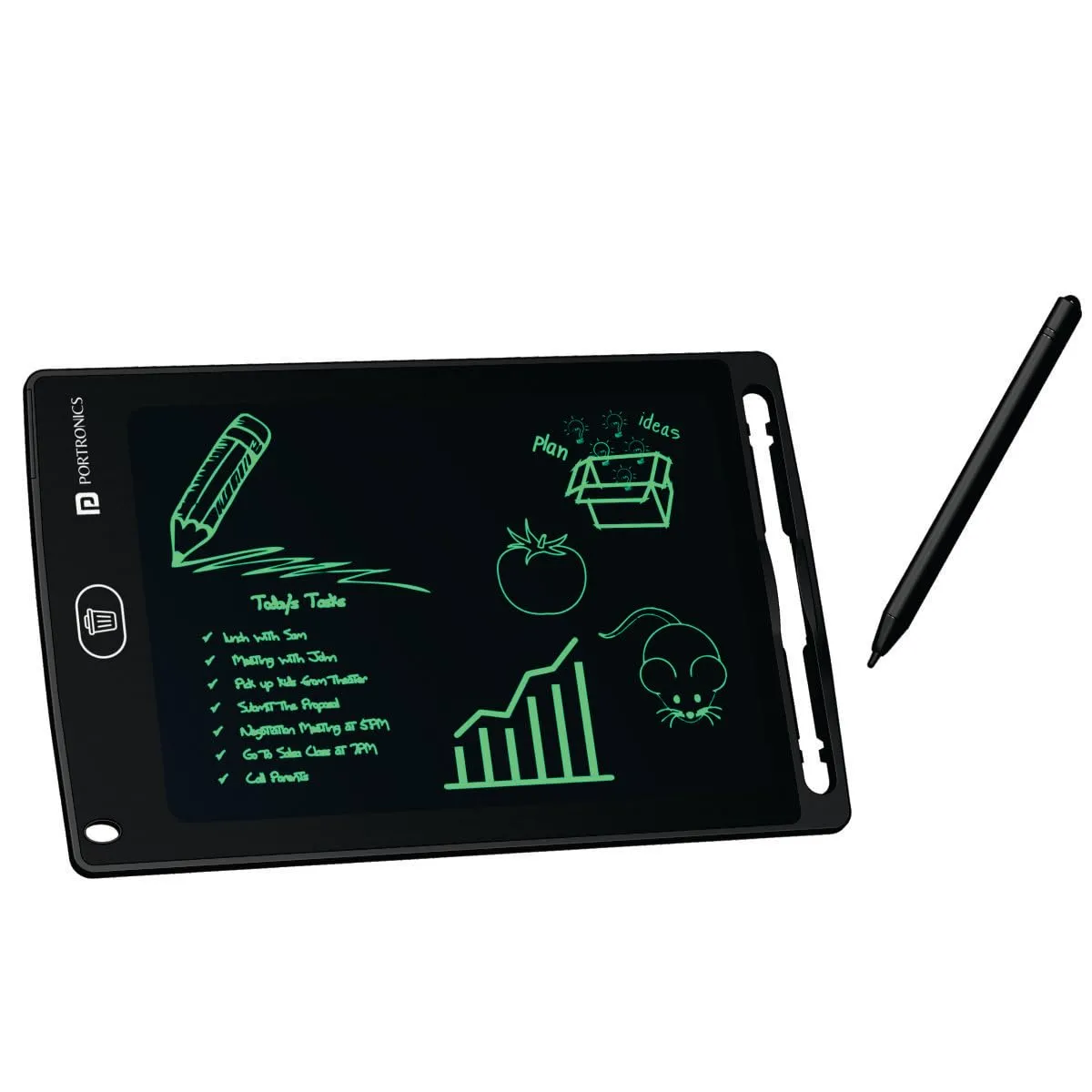 Ruffpad 8.5 "Re-Writable LCD PAD black