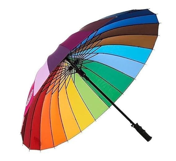 Rainbow Umbrella Big Size - Toys and Games | Buy online on ZillyBuy
