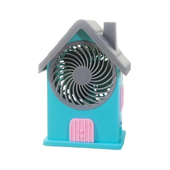 Mini House Fan, Rechargeable Portable Personal Desk Fan for Home, Office &, Compact Design, Quiet & Efficient, USB Powered (Battery Not Included) - Hardware, Tools and Home Safety | Buy online on ZillyBuy