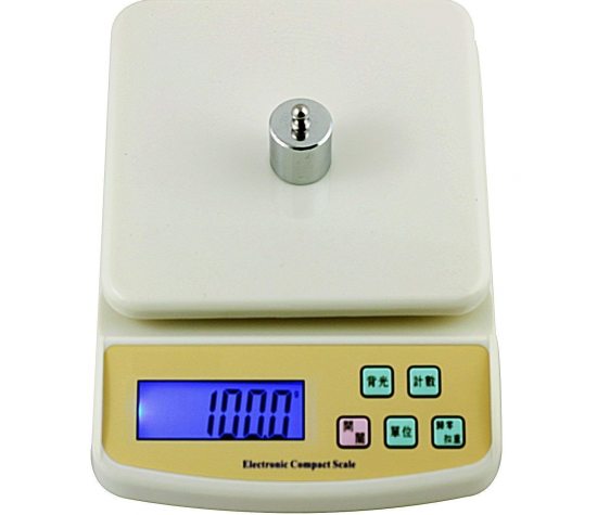 WUGO::Multipurpose Portable Electronic Digital Kitchen Weighing Scale (10 kg Capacity) with Tare Function | For Measuring Fruits, Spices, Food & Vegetables  White - Electricals | Buy online on ZillyBuy