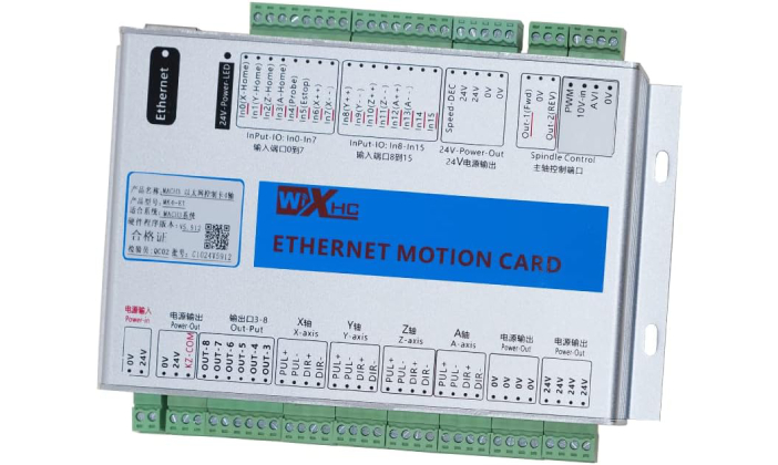 Mach3 Motion Control Card 2000KHZ Breakout Board USB Ethernet Interface CNC Controller Card for CNC Engraving, Servo Motor, Stepper Motor (4 Axis Ethernet Interface) - Hardware, Tools and Home Safety | Buy online on ZillyBuy