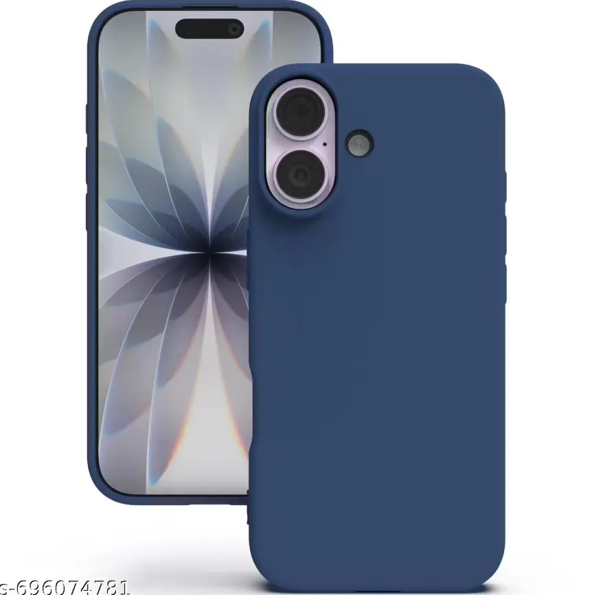 Kozykit Soft Silicone Case for iPhone 17  Dark Blue | Shockproof, Dustproof & Anti-Skid Phone Cover | Liquid Silicone Back Cover with Microfiber Lining | Slim Protective iPhone 17 Case astronaut