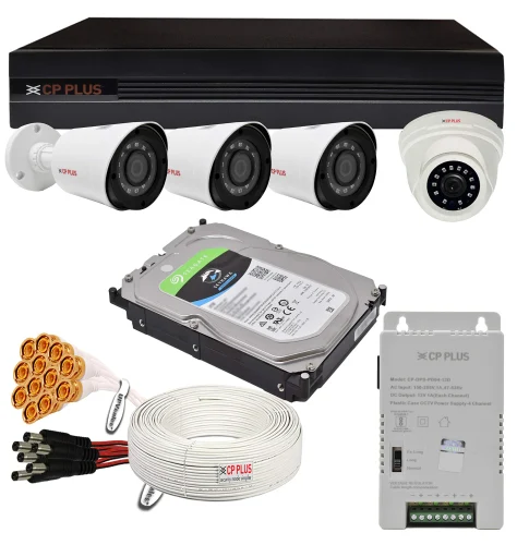 Cp Plus 4 Camera Setup
