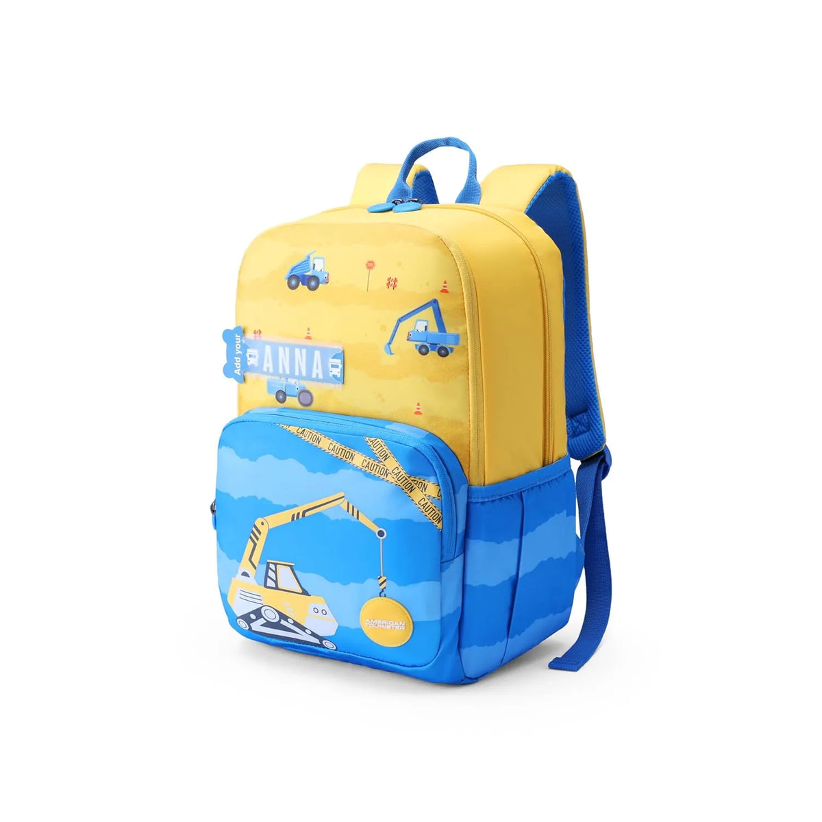 American Tourister Diddle 4.0 Construction Yellow Kids Backpack 21 Ltrs - Stationery | Buy online on ZillyBuy