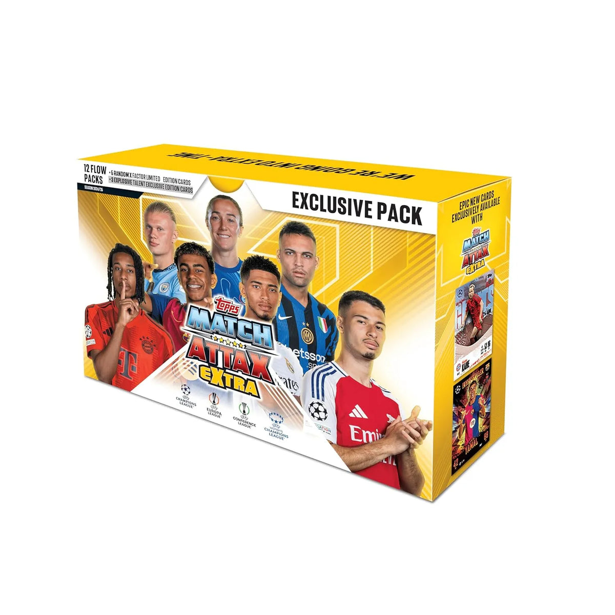 Topps Match Attax Extra 2025 Exclusive Pack  UCL & WUCL Trading Cards - Stationery | Buy online on ZillyBuy