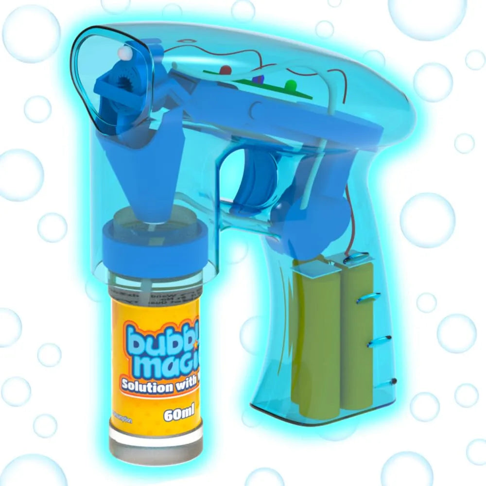 Bubble Magic Light Up Bubble Blaster - Blue - Stationery | Buy online on ZillyBuy
