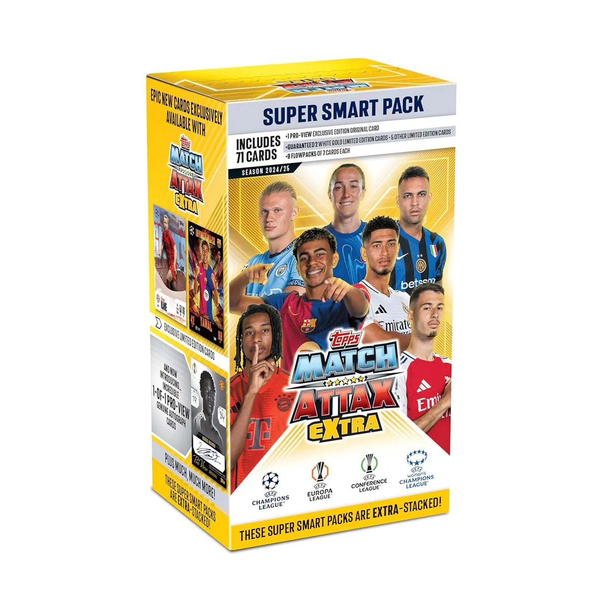 Topps Match Attax Extra 2025 Super Smart Pack  UCL & WUCL Trading Cards - Stationery | Buy online on ZillyBuy