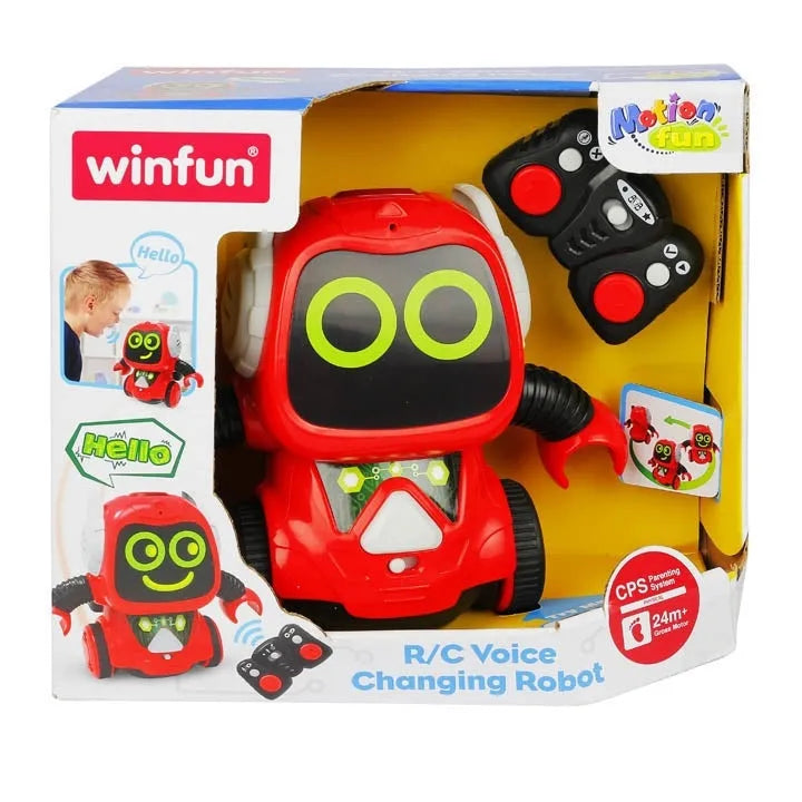 Winfun R/C Voice Changing Robot - Stationery | Buy online on ZillyBuy