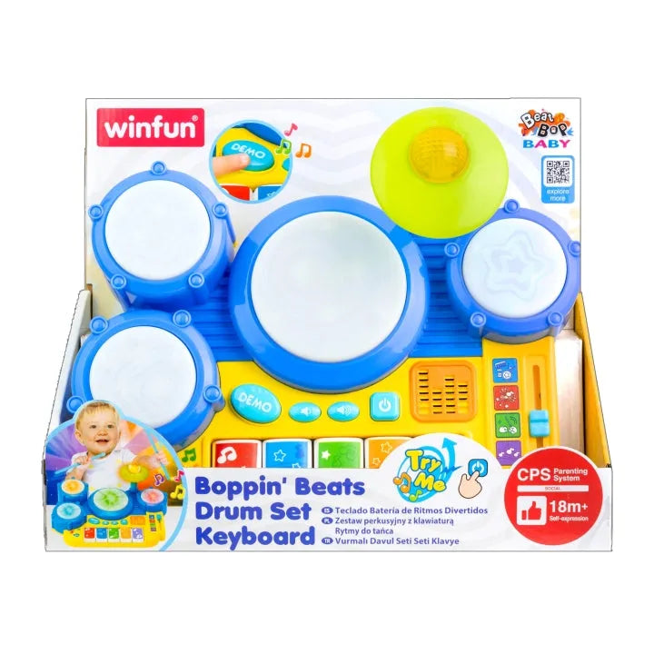 Winfun Boppin' Beats Drum Set Keyboard - Stationery | Buy online on ZillyBuy