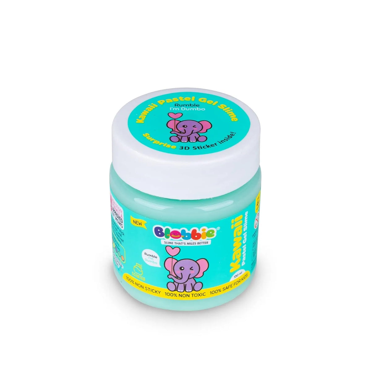Kawaii Pastel Gel Slime Rumble 130ML - Stationery | Buy online on ZillyBuy