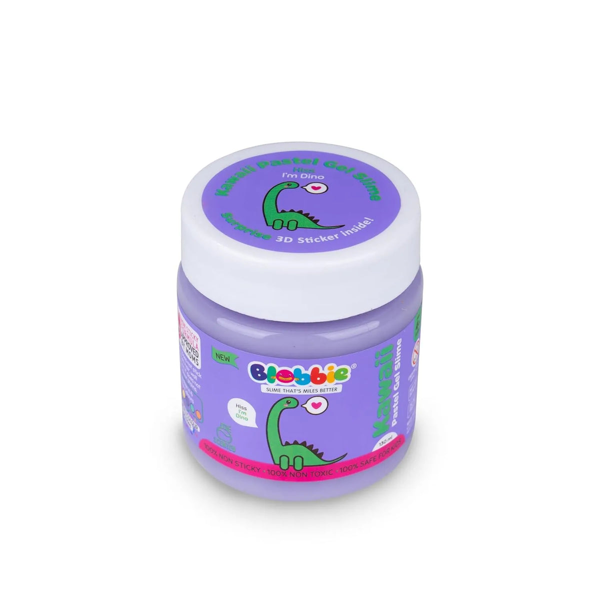 Kawaii Pastel Gel Slime Hiss 130ML - Stationery | Buy online on ZillyBuy