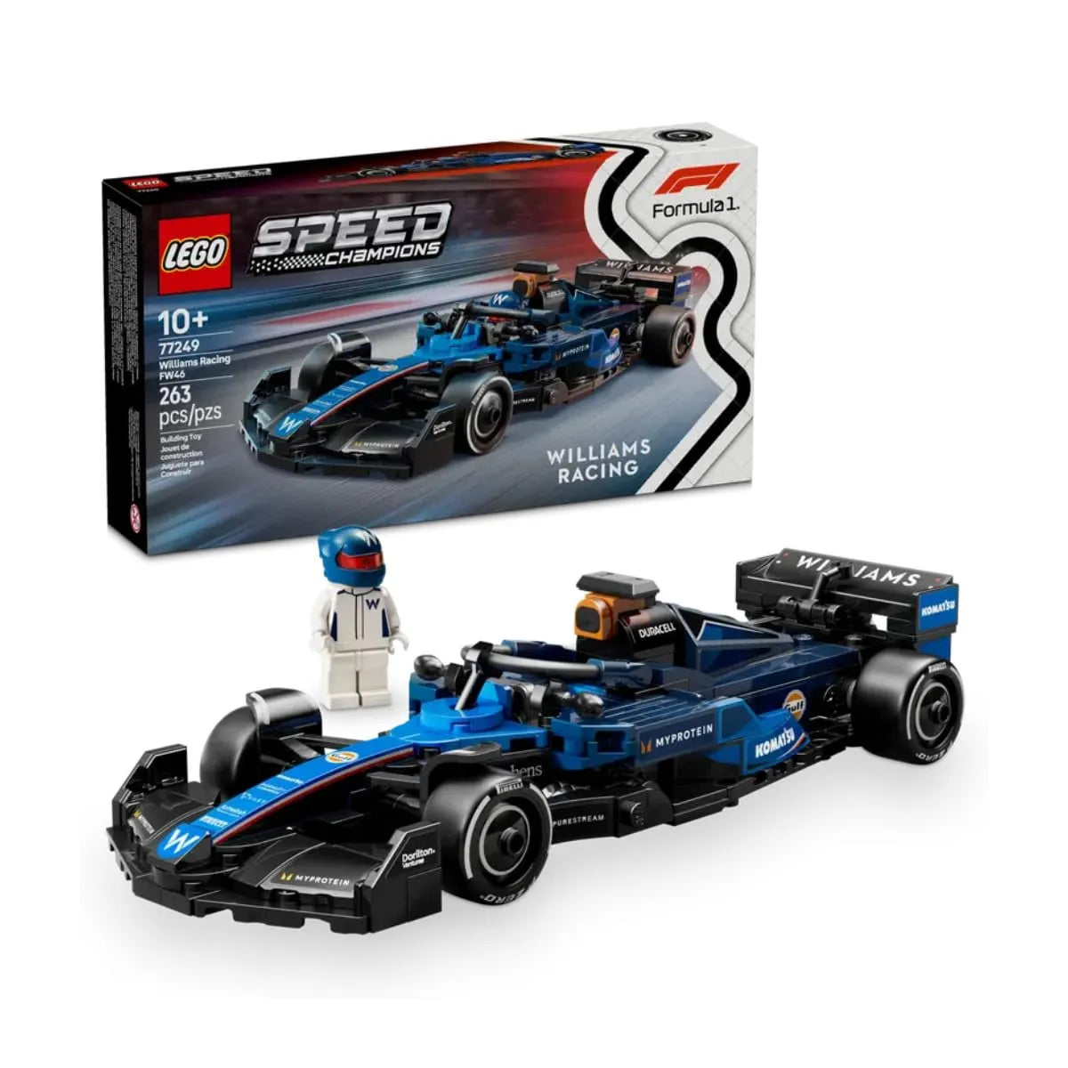 Lego Speed Champions 77249 Williams Racing FW46 F1 Race Car - Stationery | Buy online on ZillyBuy