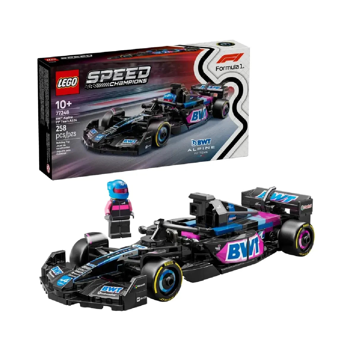 Lego Speed Champions 77248 BWT Alpine F1 Team A524 Race Car - Stationery | Buy online on ZillyBuy