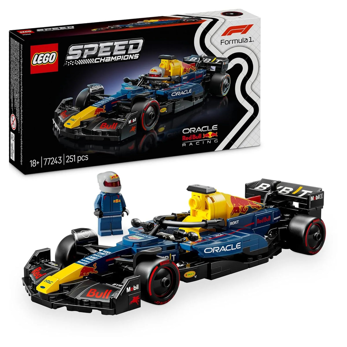 Lego Speed Champions 77243 Oracle Red Bull Racing RB20 F1 Race Car - Stationery | Buy online on ZillyBuy