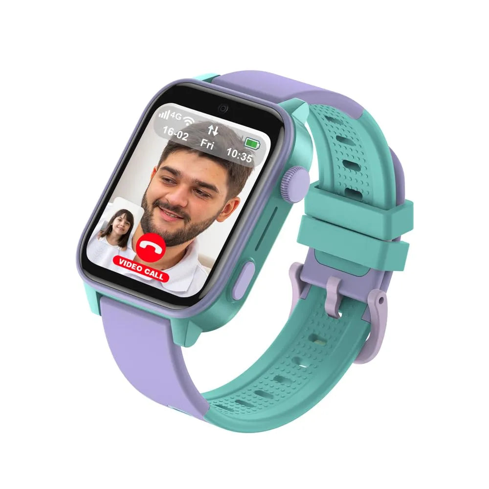 Spiky Gnome 4G Kids Smart Watch Purple - Stationery | Buy online on ZillyBuy