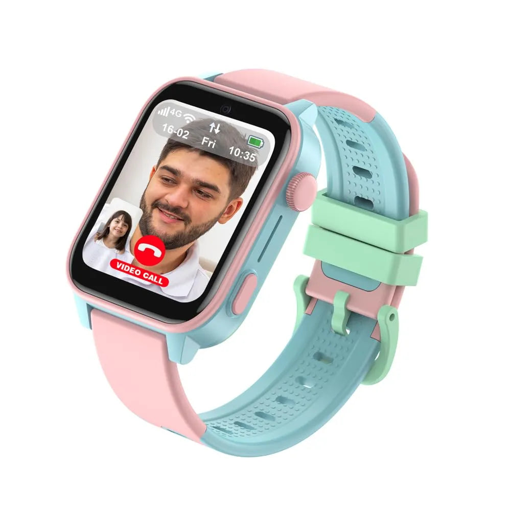 Spiky Gnome 4G Kids Smart Watch Pink - Stationery | Buy online on ZillyBuy