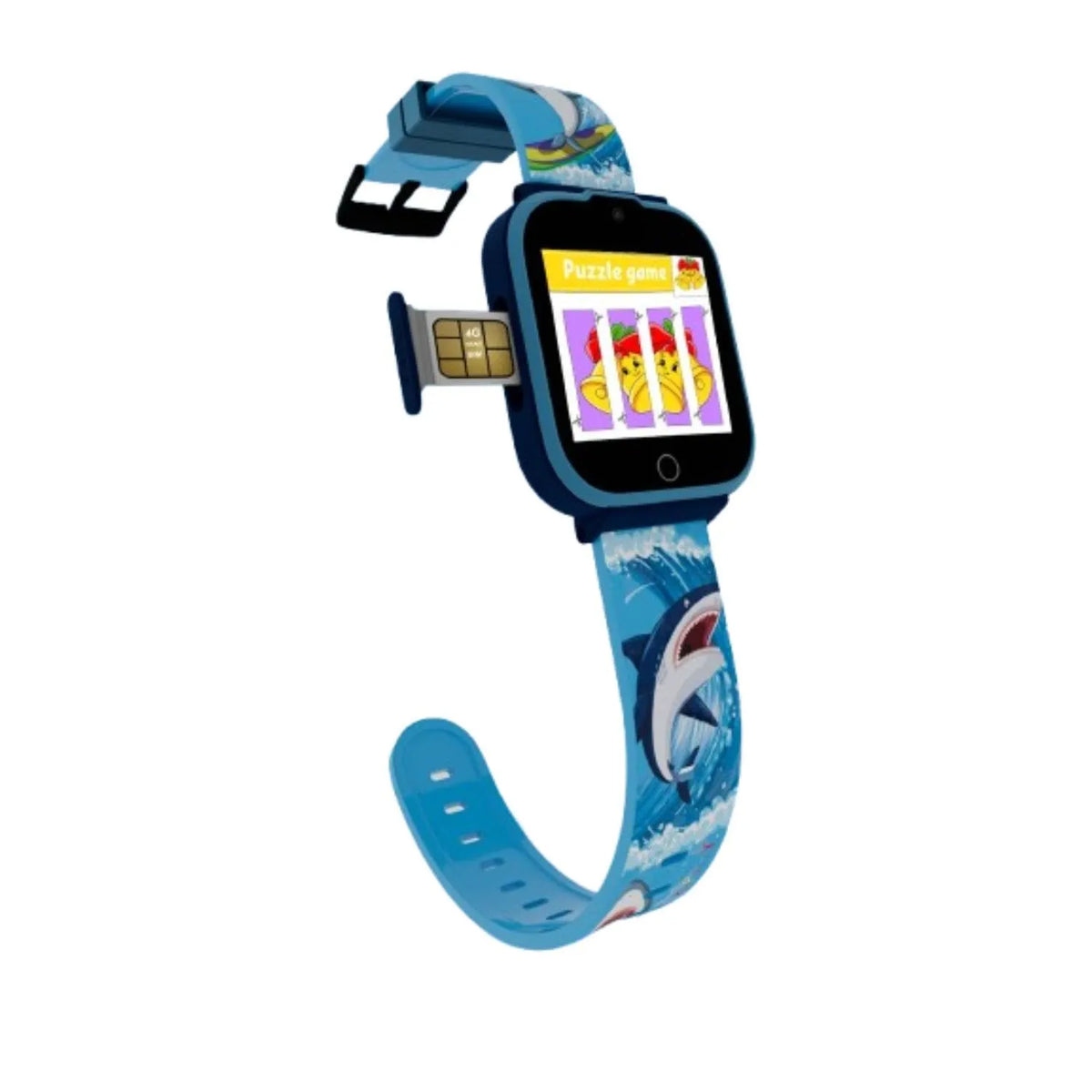 Spiky Cyclops 4G Kids Smart Watch Printed Blue - Stationery | Buy online on ZillyBuy