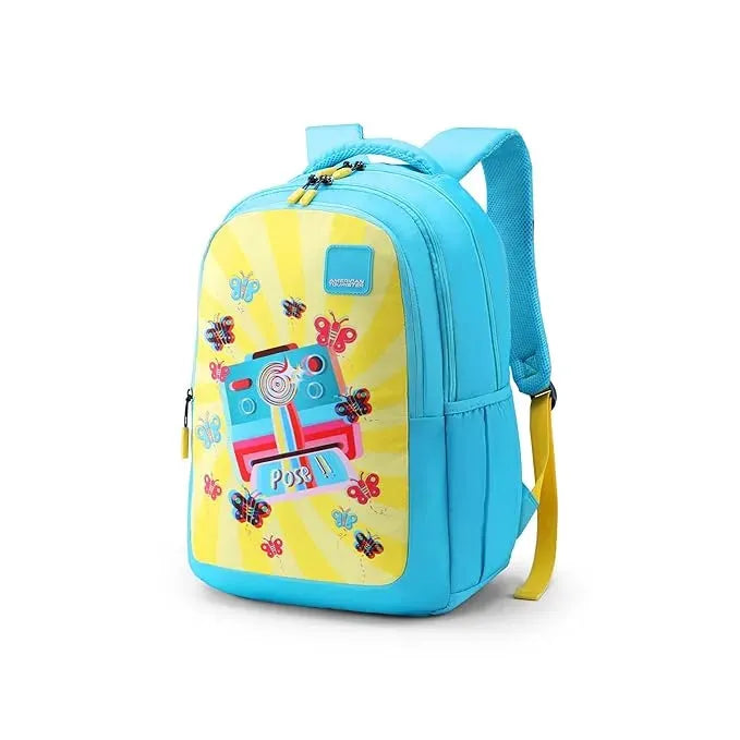 American Tourister Ollie 4.0 XL Glyph Camera Blue 32.5 Ltrs - Stationery | Buy online on ZillyBuy