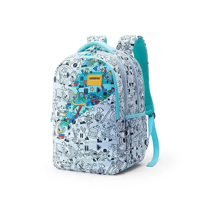American Tourister Pazzo 4.0 XL Diy White 31 Ltrs - Stationery | Buy online on ZillyBuy