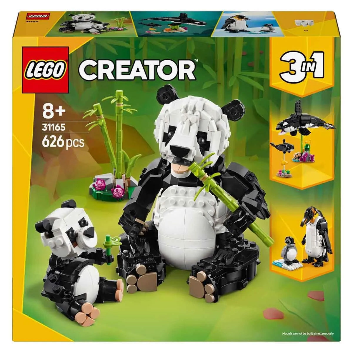 Lego Creator 31165 Wild Animals: Panda Family - Stationery | Buy online on ZillyBuy