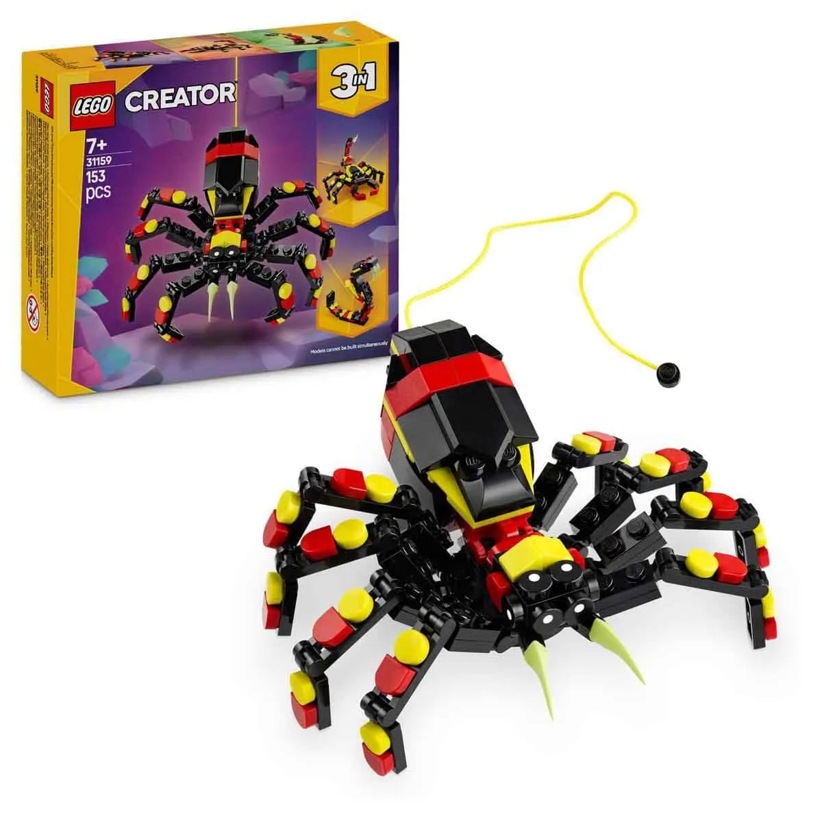 Lego Creator 31159 Wild Animals: Surprising Spider - Stationery | Buy online on ZillyBuy