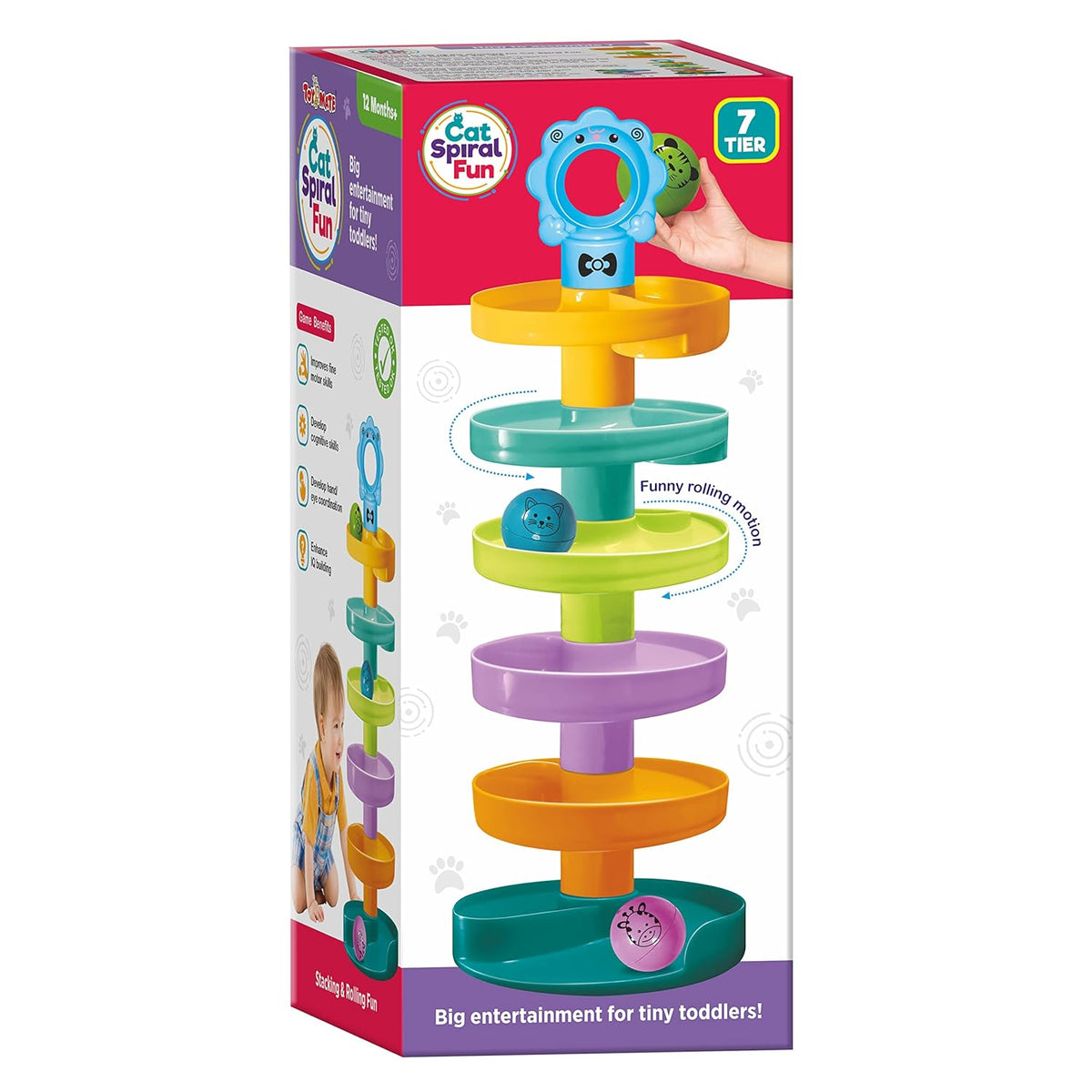 Toymate Cat Spiral Fun - Stationery | Buy online on ZillyBuy