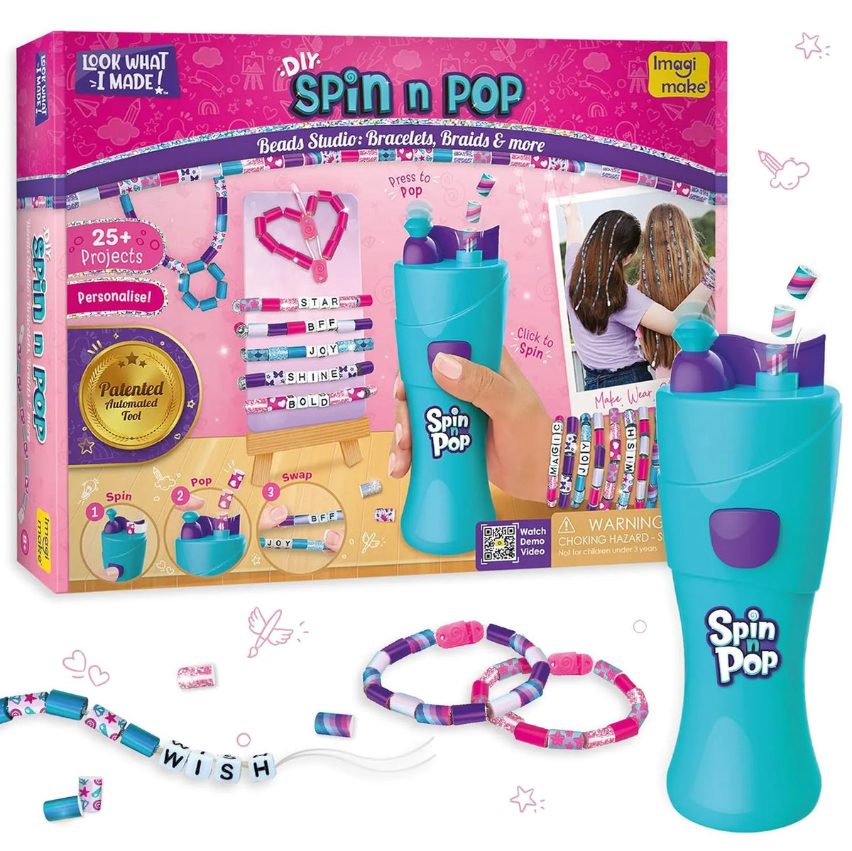 Imagimake Diy Spin N Pop - Stationery | Buy online on ZillyBuy