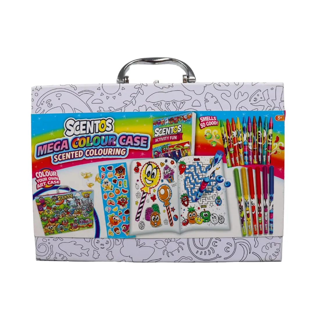 Scentos Mega Colour Case Scented Colouring 40481 - Stationery | Buy online on ZillyBuy