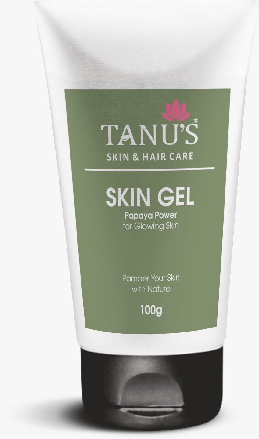 skin gel enriched withpapaya 
