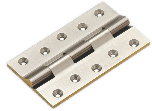 Premium Brass Door Smooth Hinges (Matt Finish with Side Gold Crush), Size: 150mm x 38mm x 4.2mm - Hardware, Tools and Home Safety | Buy online on ZillyBuy