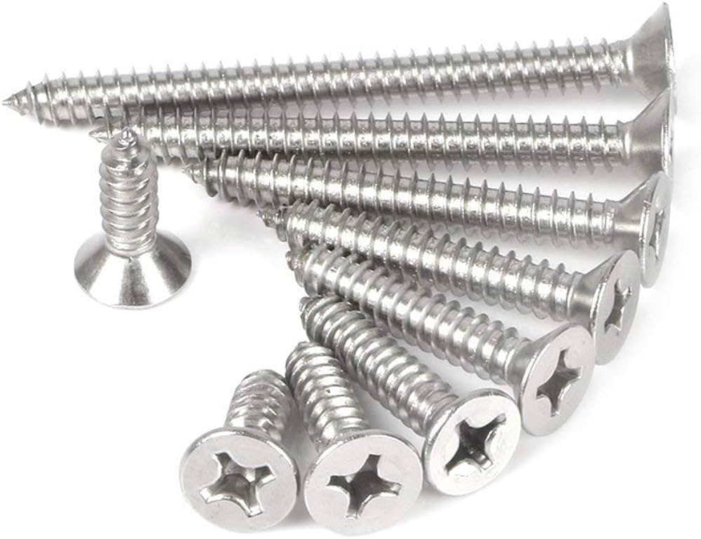 SS CSK(+) Philips Head Screw, Size: 6mm x 16mm (700 pcs) - Hardware, Tools and Home Safety | Buy online on ZillyBuy
