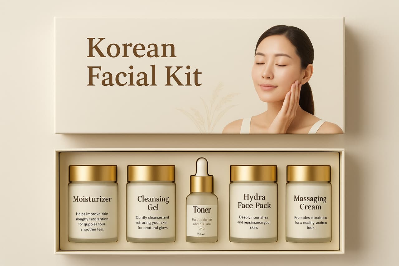 korean facial kit