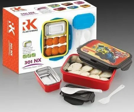 Racer  lunch box brick red