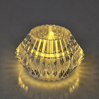Crystal Diamond Shaped LED Diya for Diwali, Festivals, Puja &  Home Decor--Set of 2 - Party and Festive Needs | Buy online on ZillyBuy