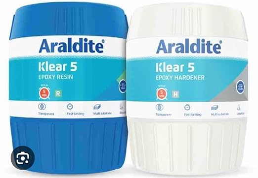Klear Hardener and Resin Pack, 225gm, 5 Minutes Setting Time, Strong Colourless Bond - Hardware, Tools and Home Safety | Buy online on ZillyBuy