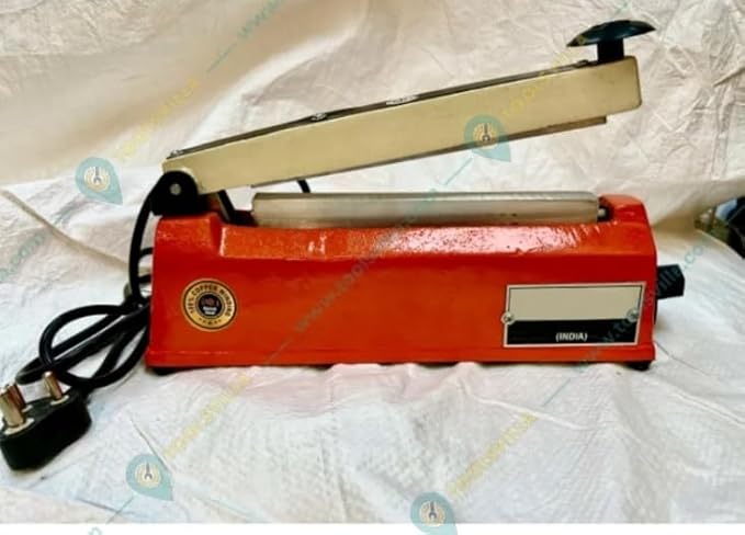 Adison Hand Heat Sealer Machine, 12 Inch, Orange, Polythene Packaging Machine, 220 Volt, High Powered Cable, with 2 Free Elements, 43x19x10 cm - Hardware, Tools and Home Safety | Buy online on ZillyBuy