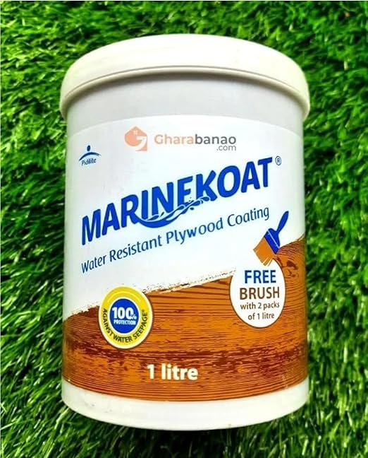 Fevicol Marinekoat Waterproofing Solution for Plywood, Liquid Coating, Prevents Moisture Damage - Hardware, Tools and Home Safety | Buy online on ZillyBuy