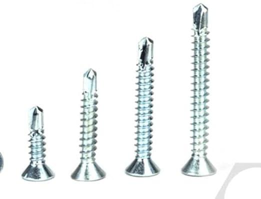 ADISON EBco Badge Stainless Steel CSK Head Screws, 3.9mm x 25mm, 1000 Pieces, Pointed End ideal for various applications, durable and corrosion-resistan - Hardware, Tools and Home Safety | Buy online on ZillyBuy