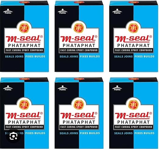 ADISON s MSeal Phataphat fast Curing Epoxy resin, Pack of 3 AND GET 2 FREE (each 25 gm) BIGGEST OFFER OF BUY 3 GET 2 FREE M SEAL EVERY SURFACE SEALING SEALANT WITH EPOXY RESIN AND HARDENER - Hardware, Tools and Home Safety | Buy online on ZillyBuy