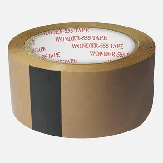 ADISON Brown Duct Tape, 38 Micron, 50 Metre Rolls, Pack of 2, High Bond Adhesive Tape, 2 INCHES WIDTH (60 MTR., 2) BEST GLUE BOND TAPE WITH MAX LENGTH AND 2 INCH WIDTH BEST HIGH BOND TAPE PACK OF 2 - Hardware, Tools and Home Safety | Buy online on ZillyBuy