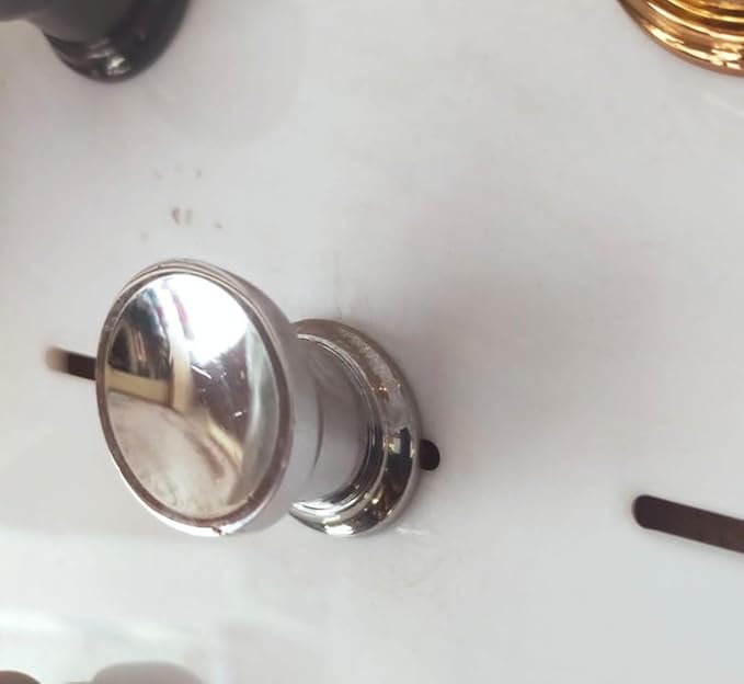 ADISON Stainless Steel Designer Trendy Stylish Door Knobs Pack of 2 and get 1 Free with Screws and Glossy Material (Pack of 3) | Multicolor 61 - Hardware, Tools and Home Safety | Buy online on ZillyBuy