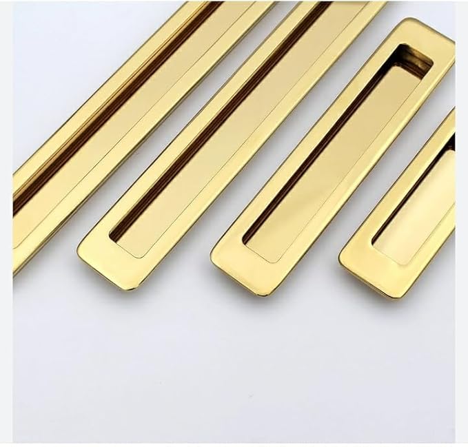 ADISON Stylish Italian Style Chest Handle for Drawers, Rust and Corrosion Proof, Suitable for Indoor and Outdoor Drawers and Wardrobes, Modern Look, Eases Opening and Closing (96MM, Gold) - Hardware, Tools and Home Safety | Buy online on ZillyBuy