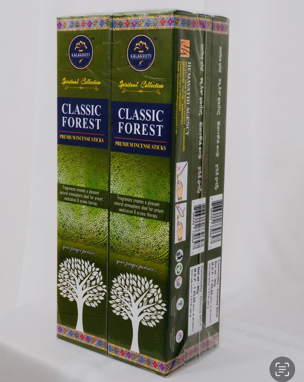 Classic Forest Incense Sticks 6 Pcs - Pooja Needs | Buy online on ZillyBuy